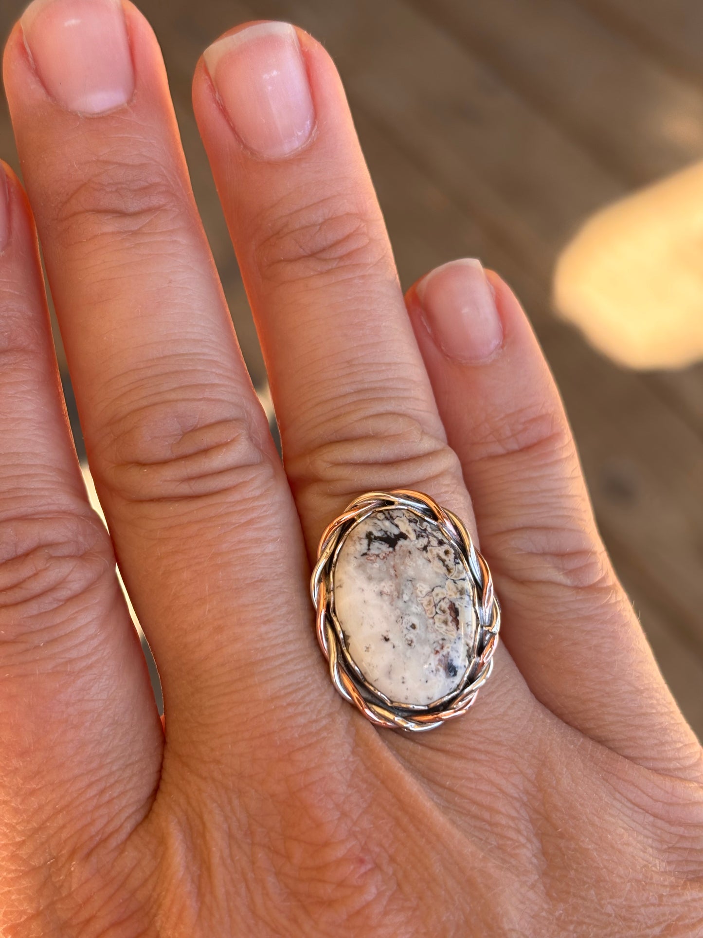 White Buffalo Ring