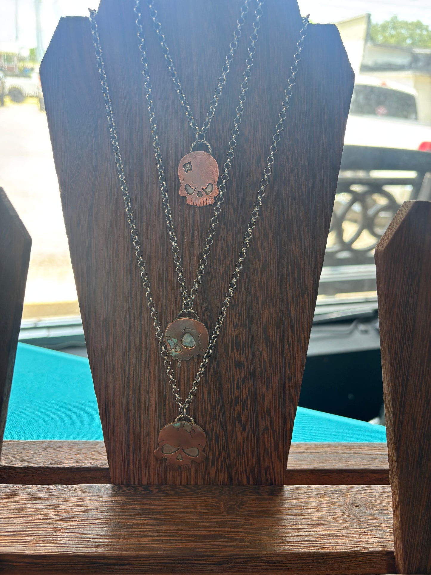 Sam’s copper skulls