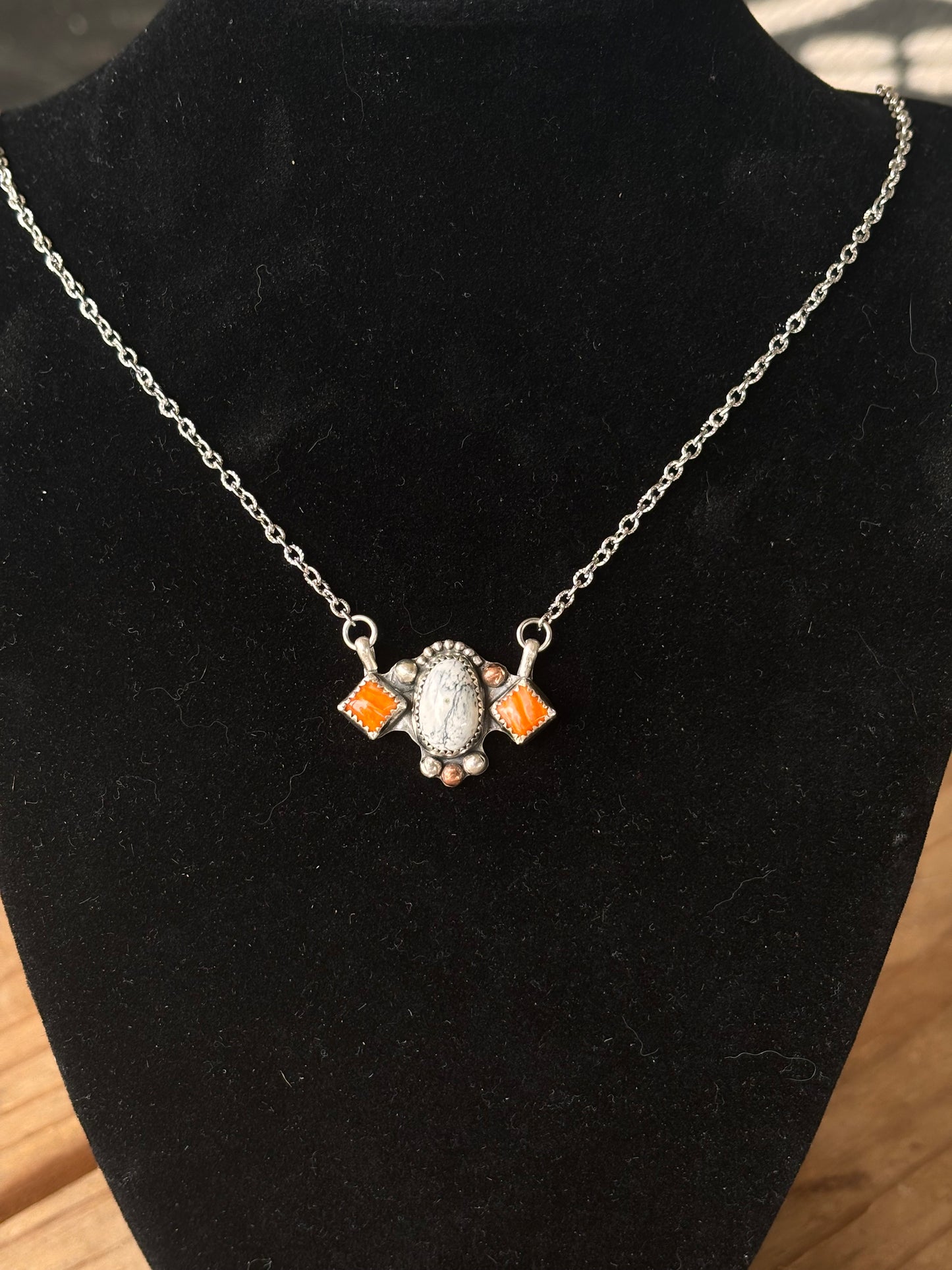 Lauren’s custom Vols necklace