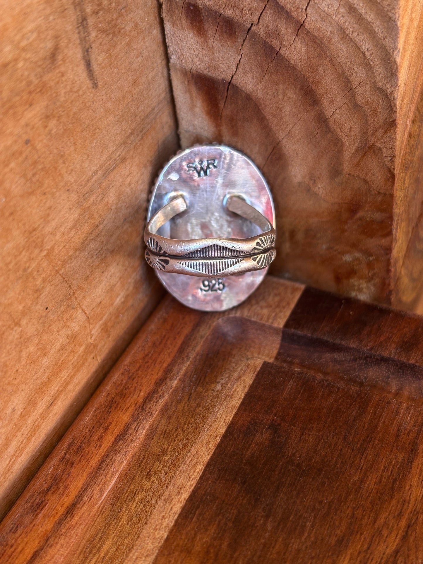 Agate Ring sz 8.75