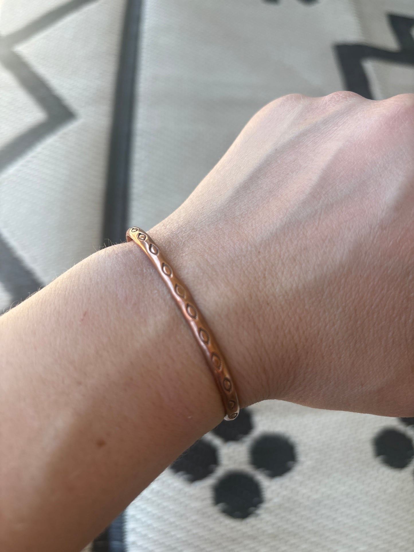 Copper cuffs