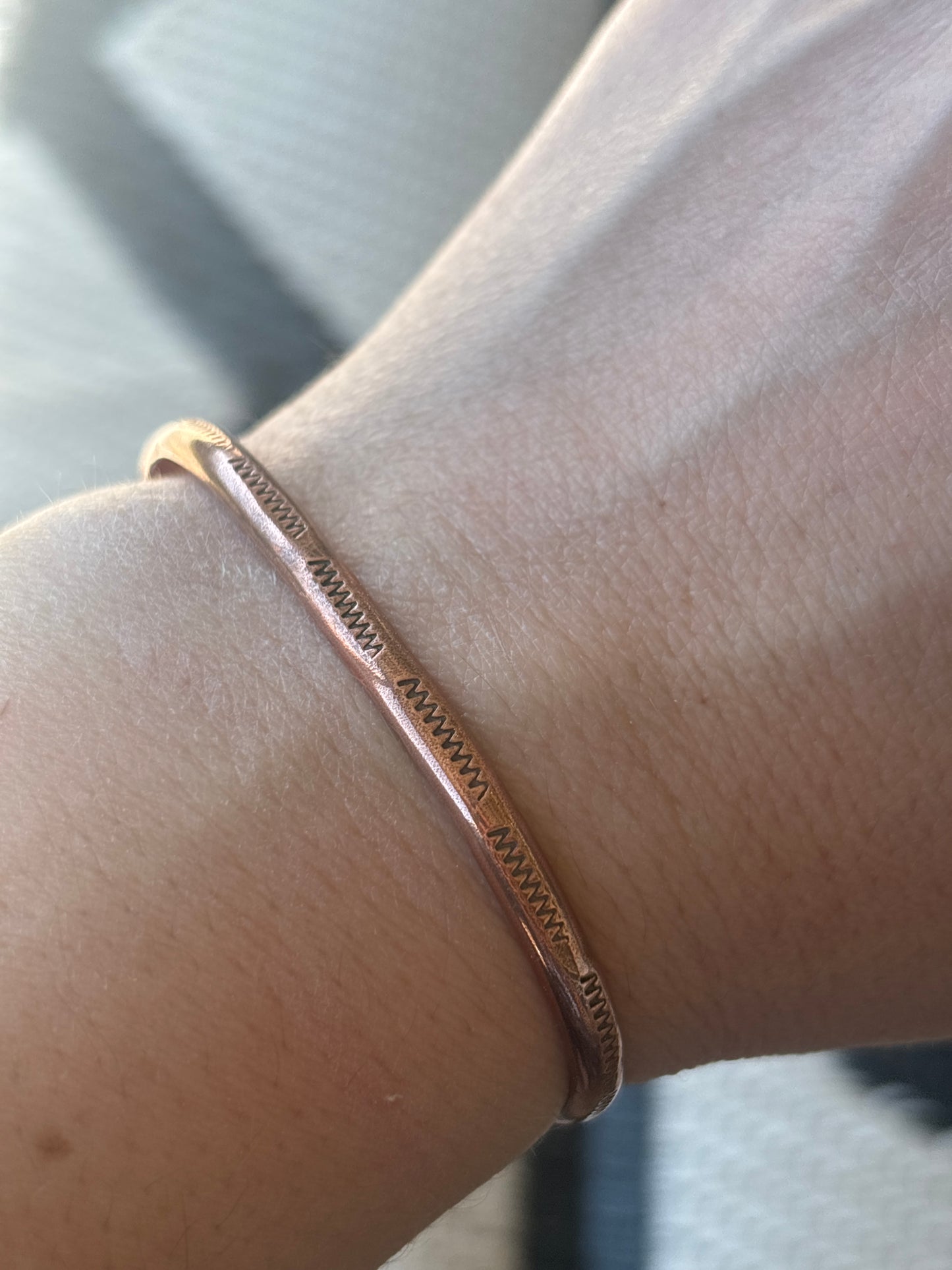 Copper cuffs