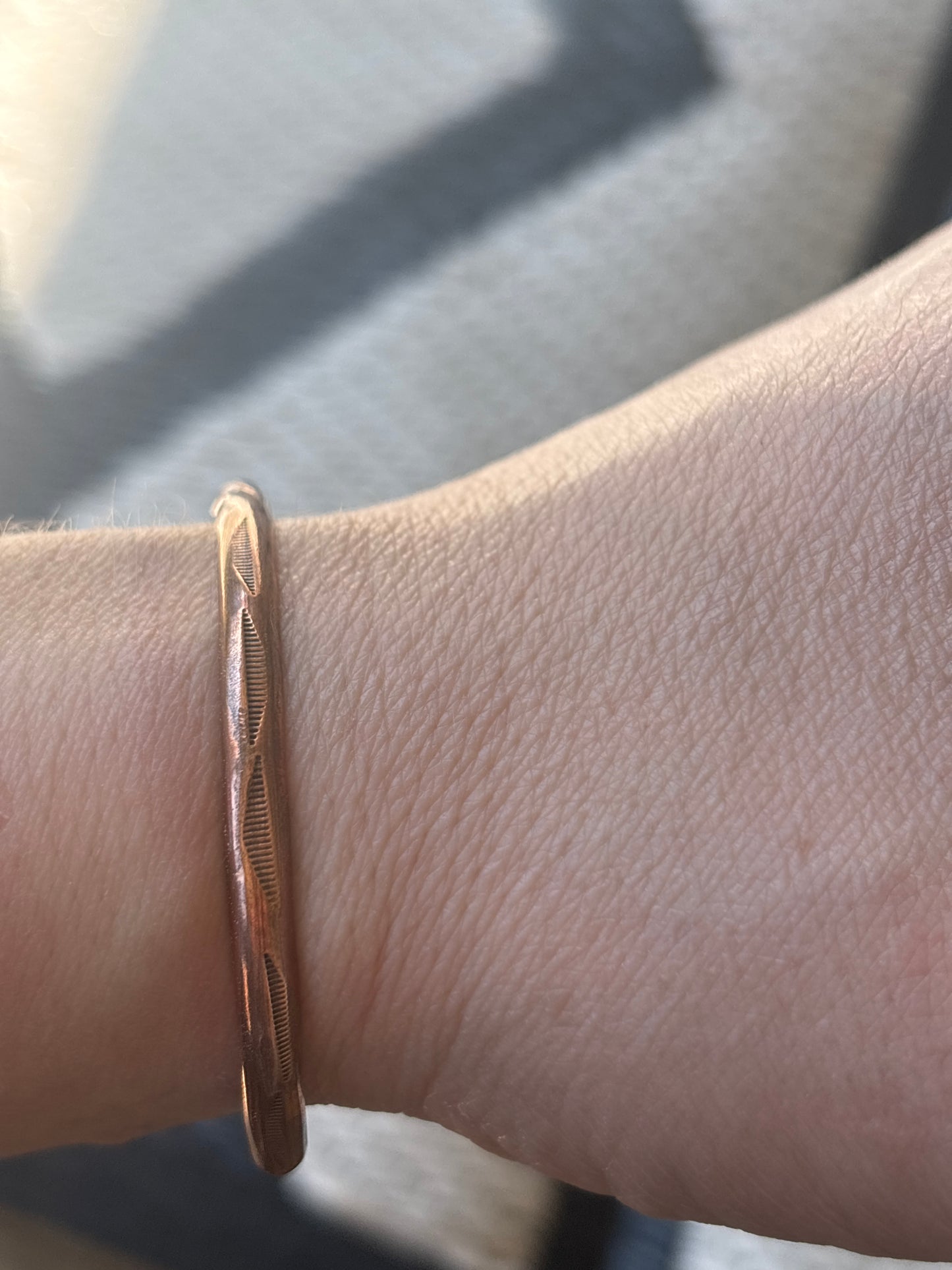 Copper cuffs