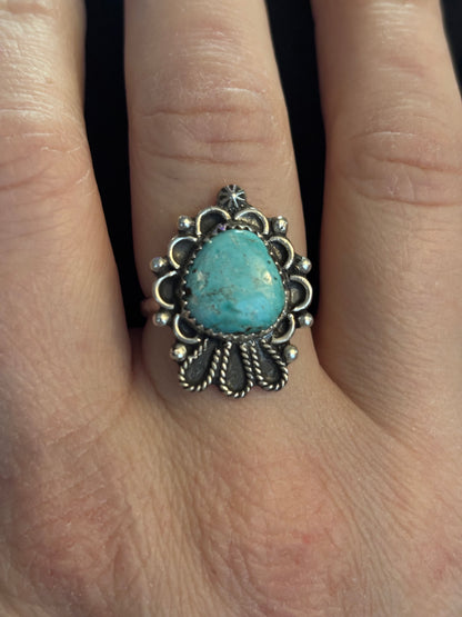 White Horse Ring sz9