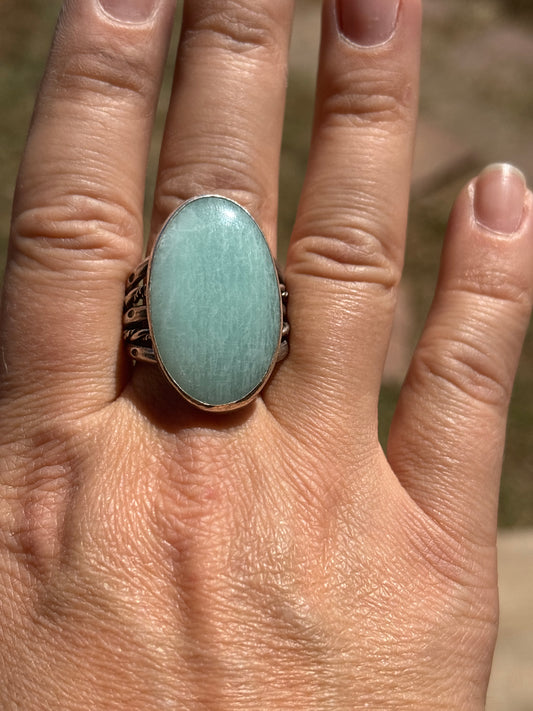 Amazonite Ring