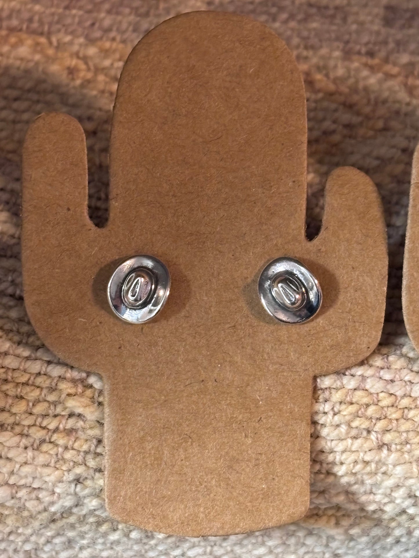 Sterling Cowboy Hat studs
