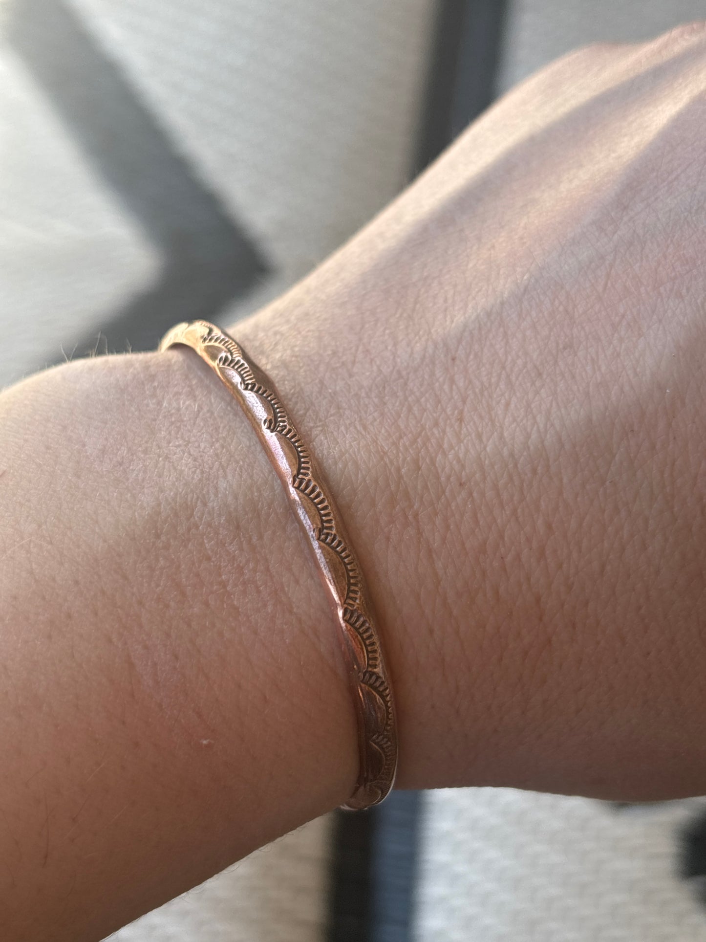 Copper cuffs