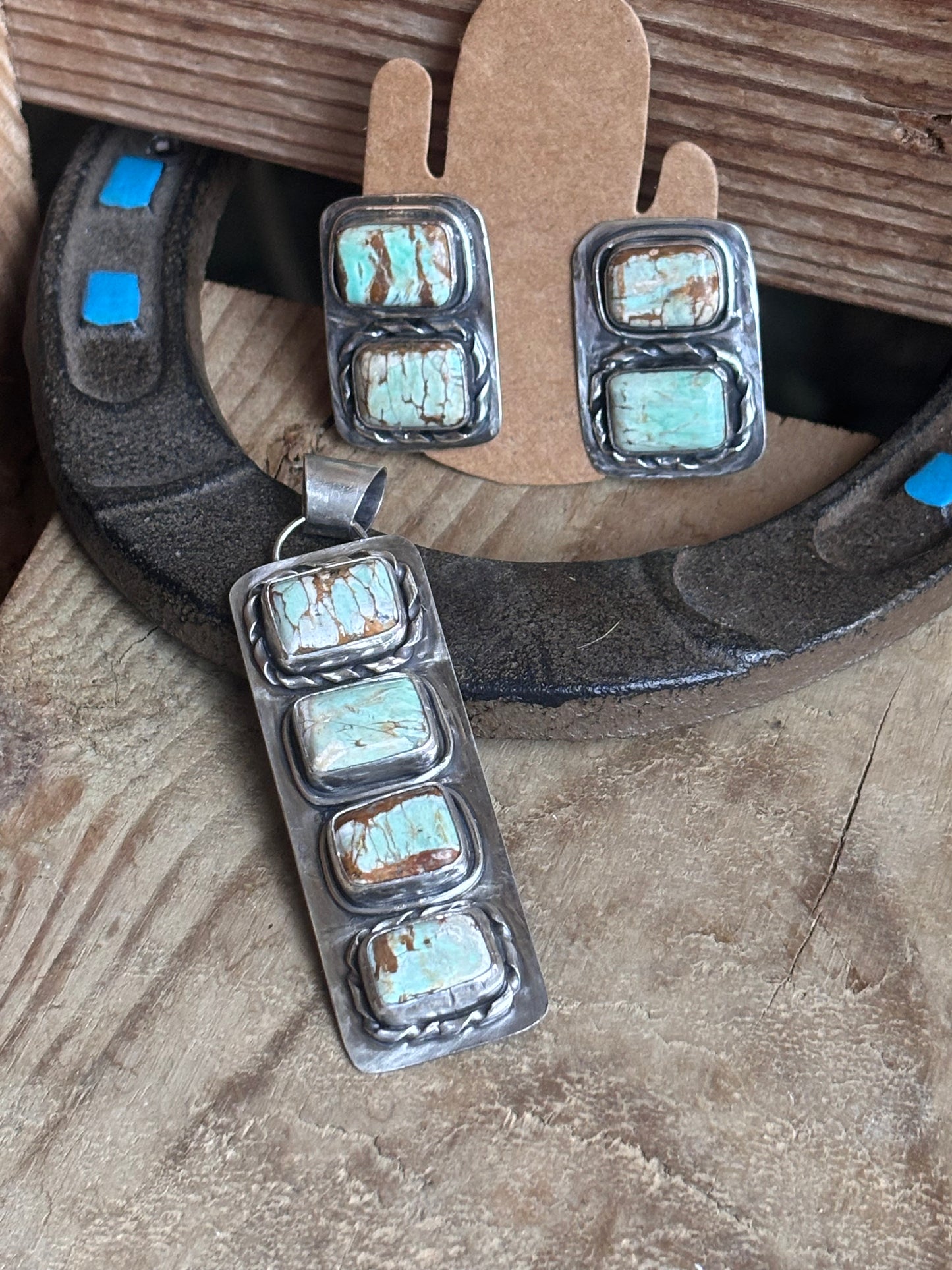 Custom Australian Turquoise set