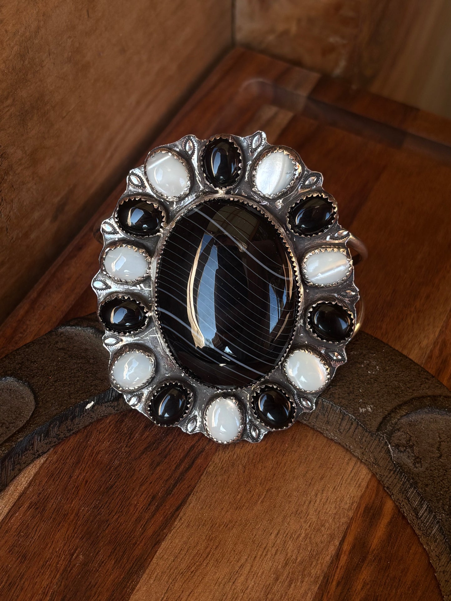 Custom cuff and ring set