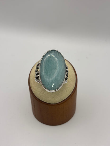 Amazonite Ring sz12.5