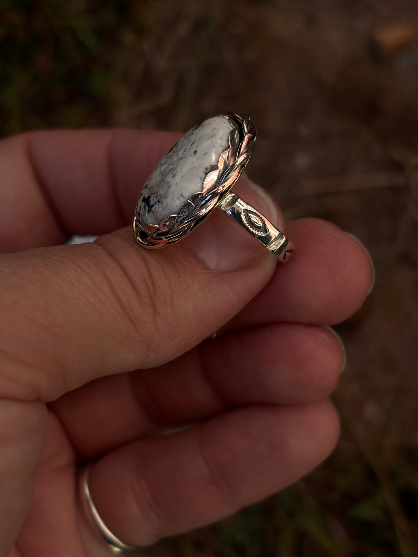 White Buffalo Ring