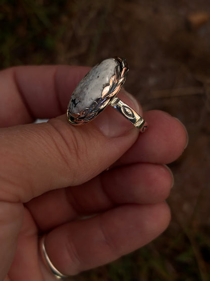 White Buffalo Ring
