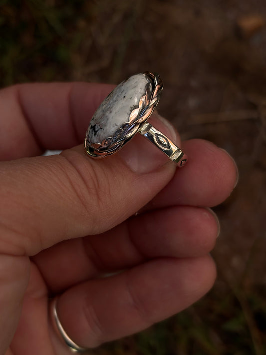 White Buffalo Ring
