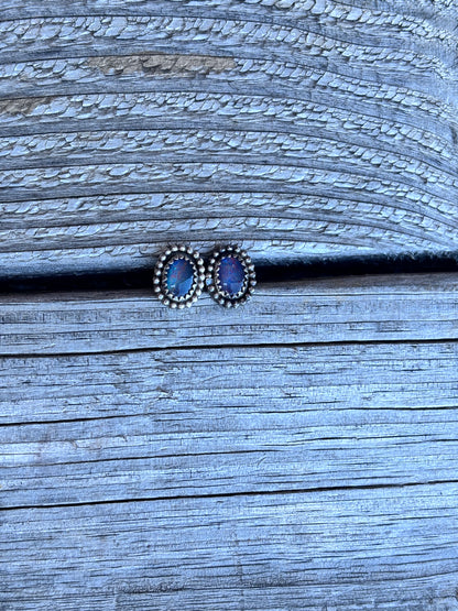 Opal studs