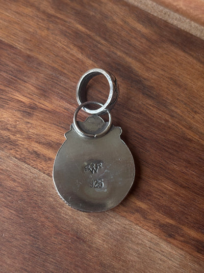 Buffalo coin pendant