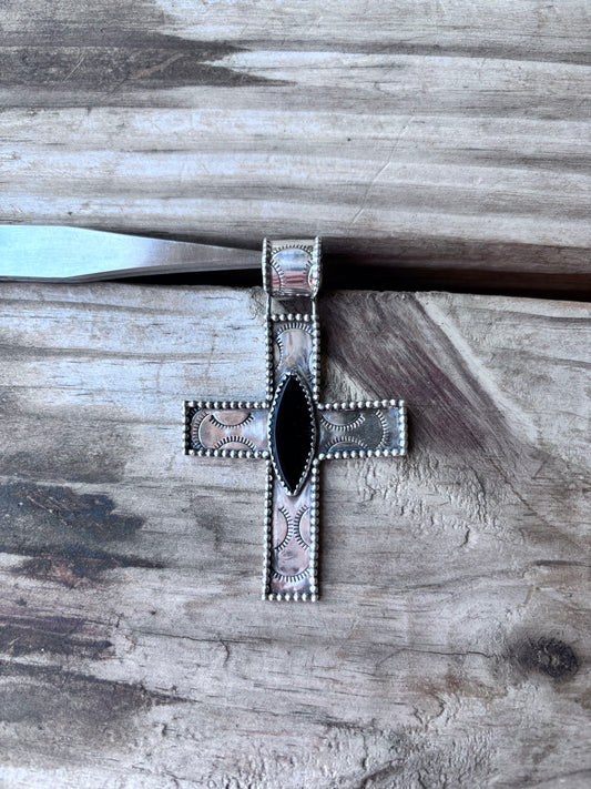 Lauren’s custom cross