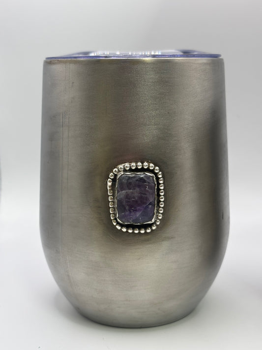 Purple stone Tumbler