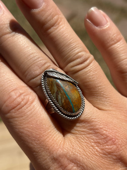 Feathered Royston Ring