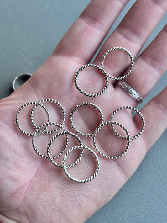 Stacker rings