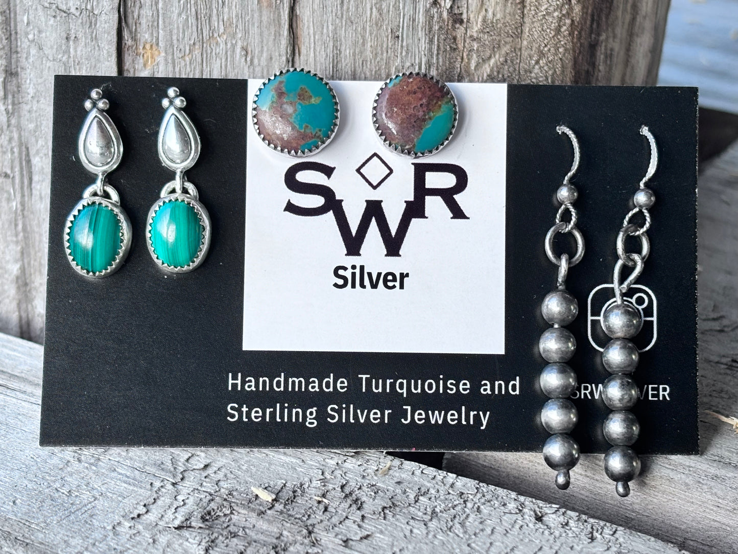 Turquoise Mountain Studs