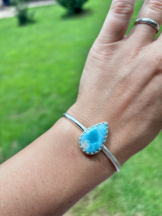 The Larimar cuff
