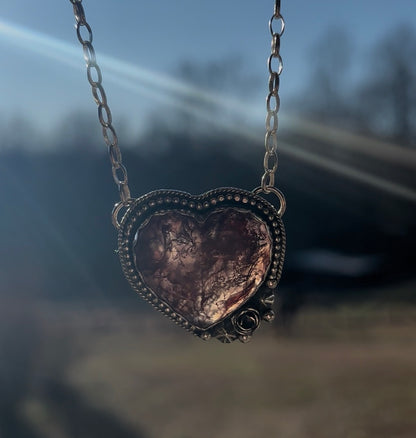 Bleeding Heart necklace