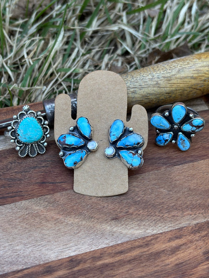 Adjustable Flower rings