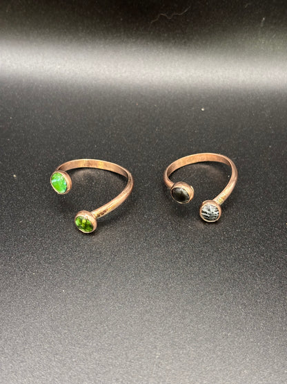 Adjustable copper rings