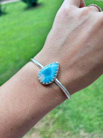 The Larimar cuff