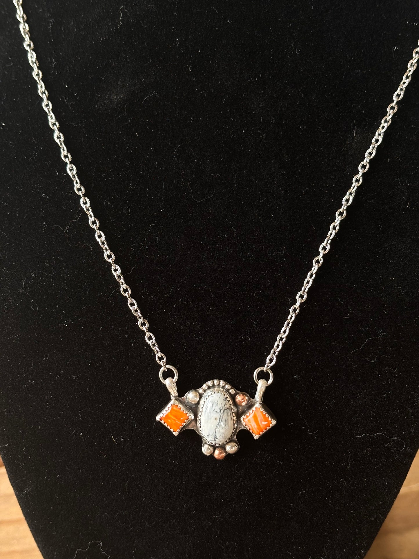 Lauren’s custom Vols necklace