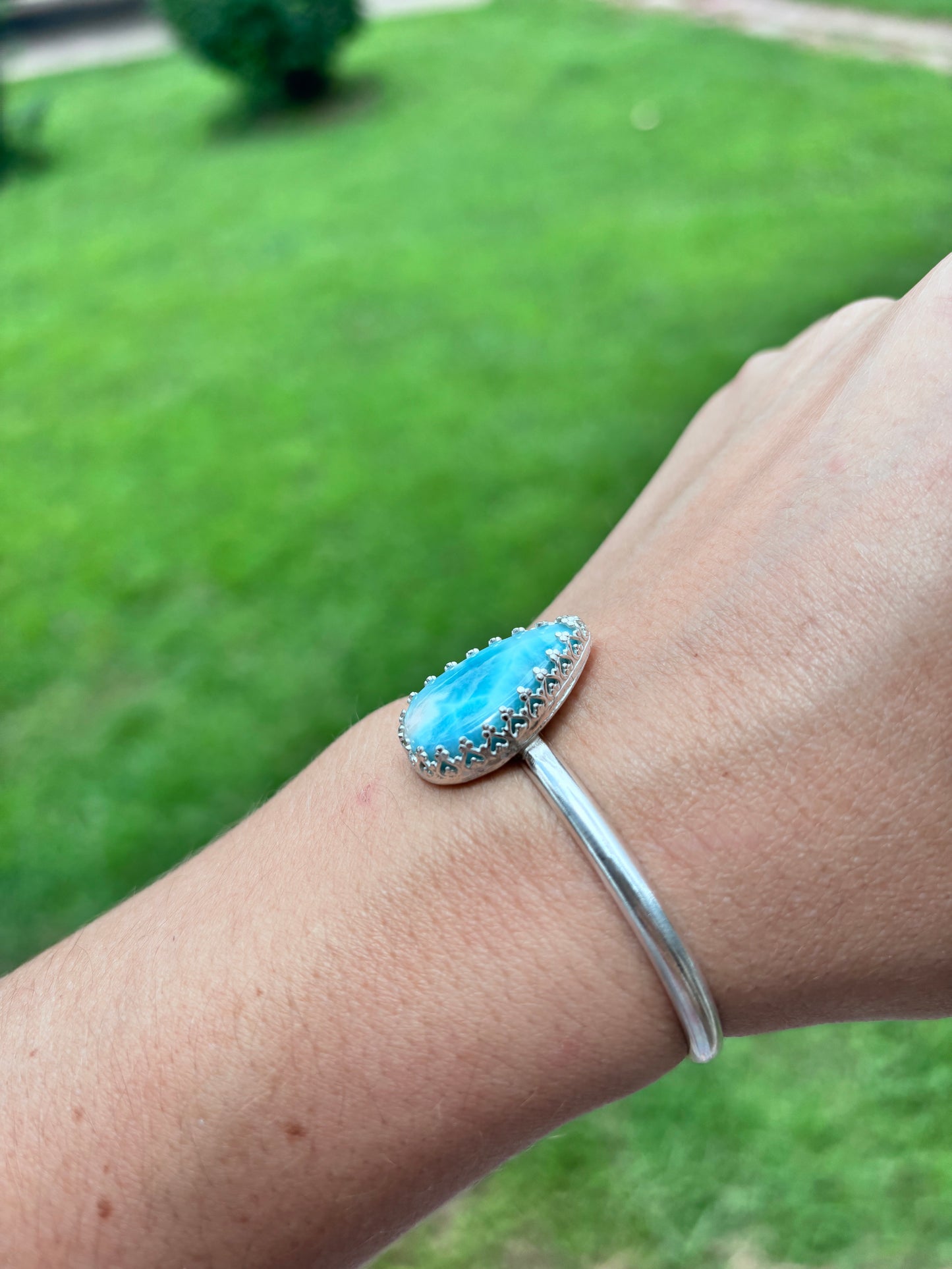 The Larimar cuff
