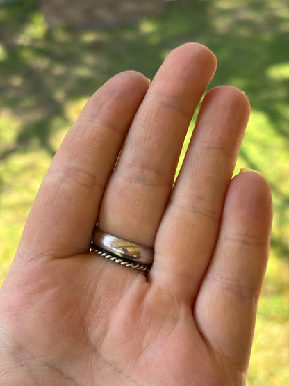 Half cluster adjustable ring