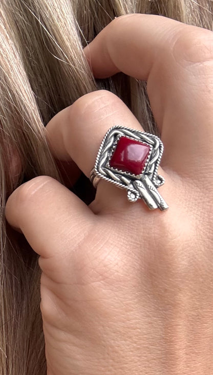 Bloody Bison Adjustable Ring