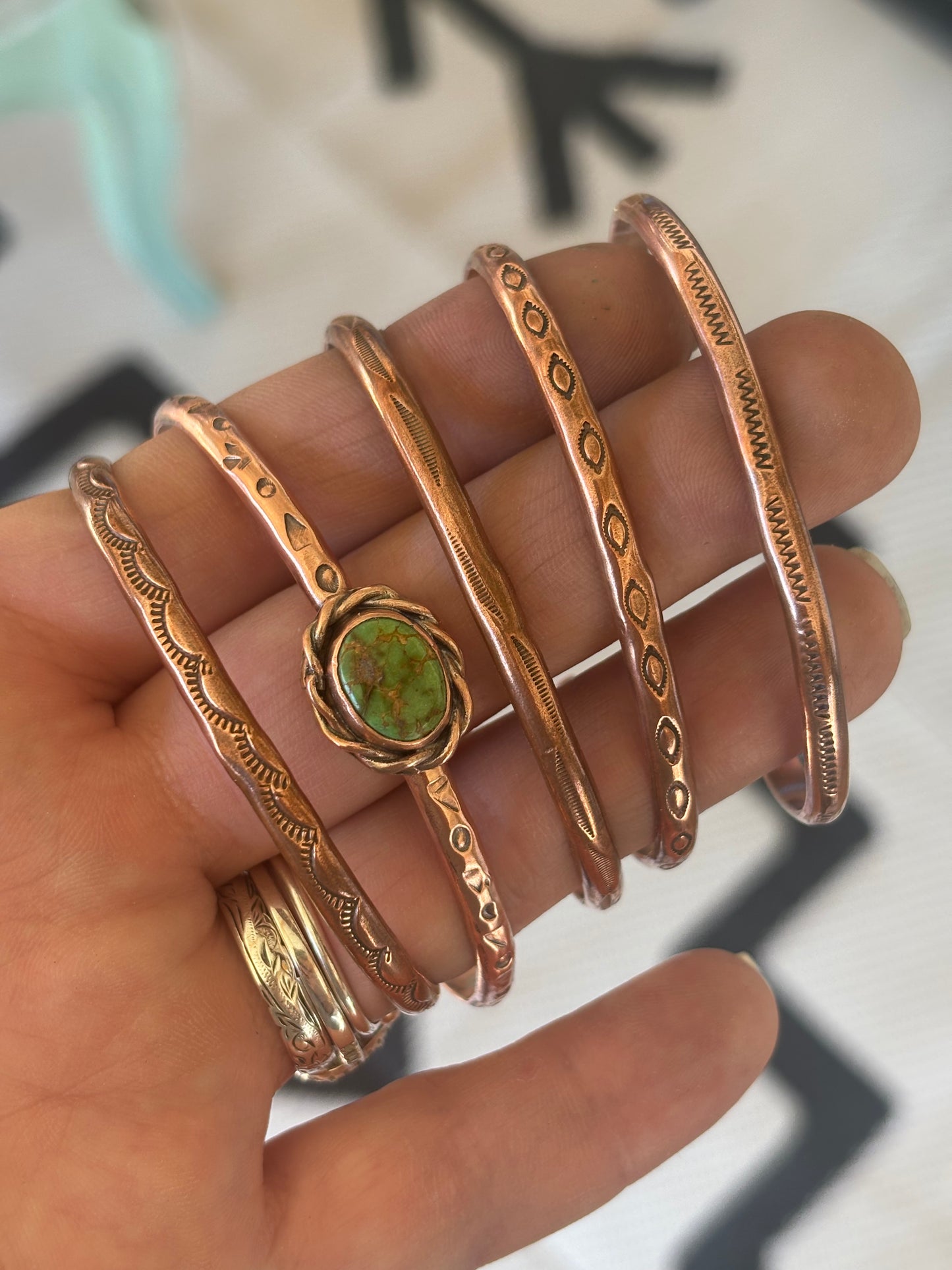 Copper cuffs