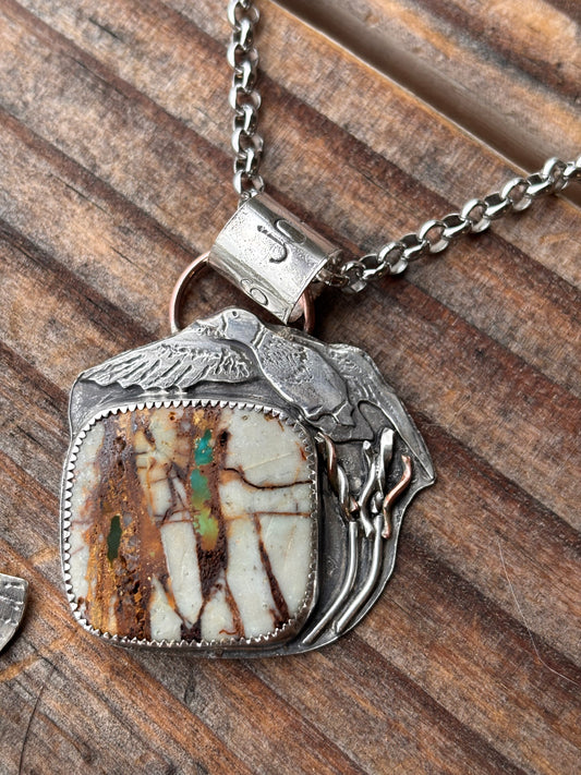 Royston Mallard necklace