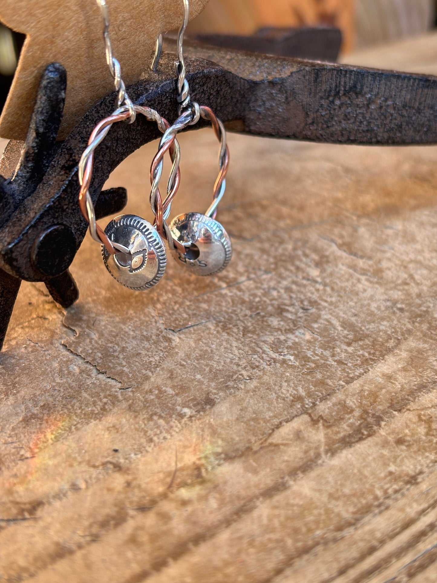 Handmade pillow pearl dangles