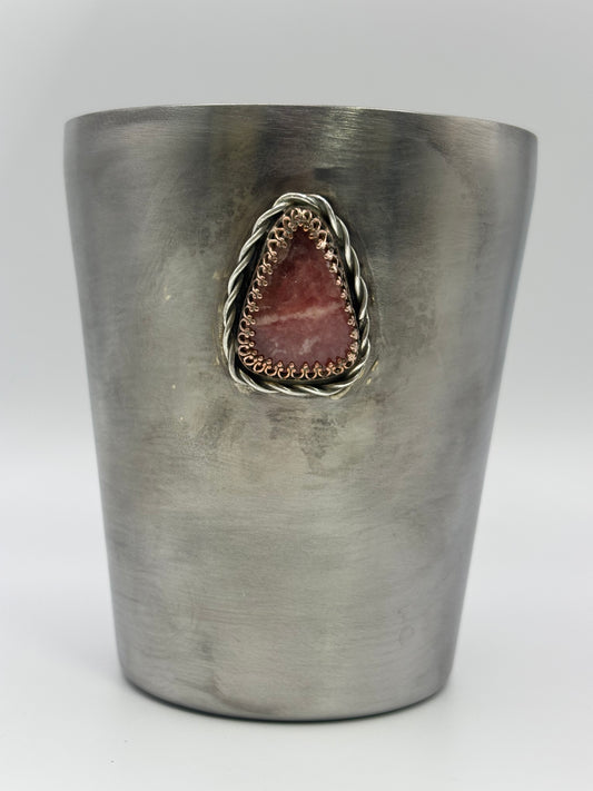 Pink stone Insulated cup