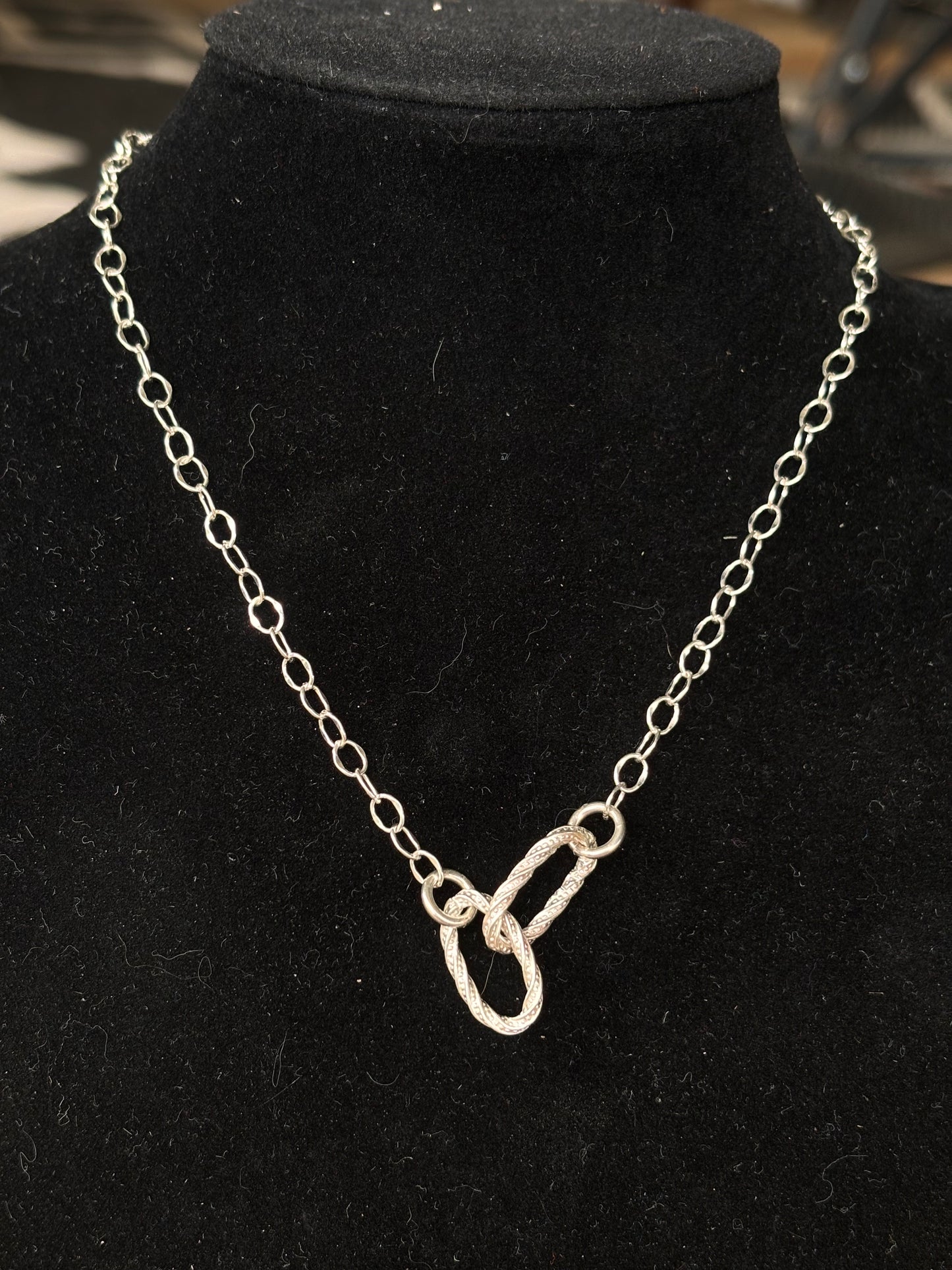 Sterling Infinity Necklace