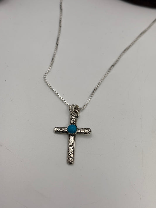 Custom cross necklace