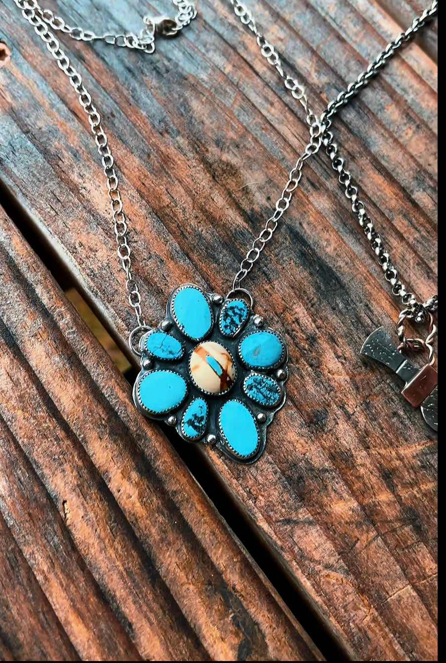 Mixed Cluster necklace