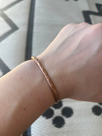 Copper cuffs