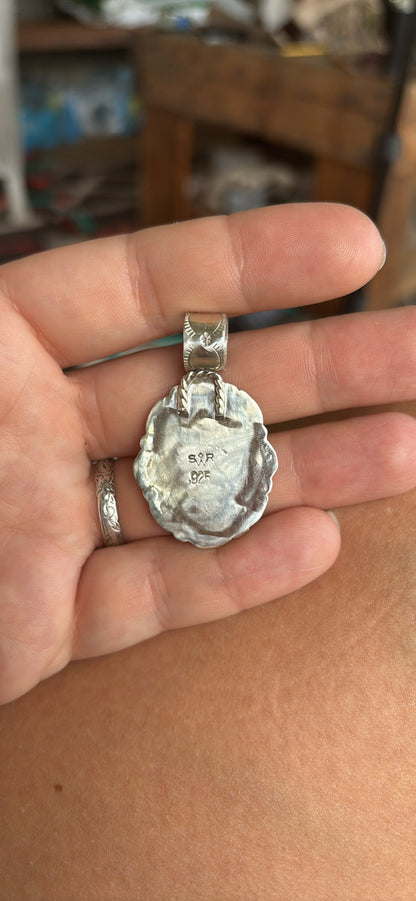 Larimar pendant