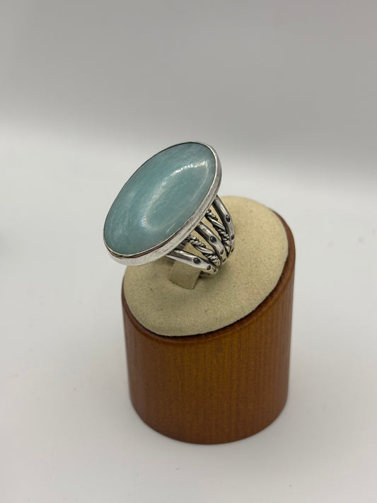 Amazonite Ring sz12.5